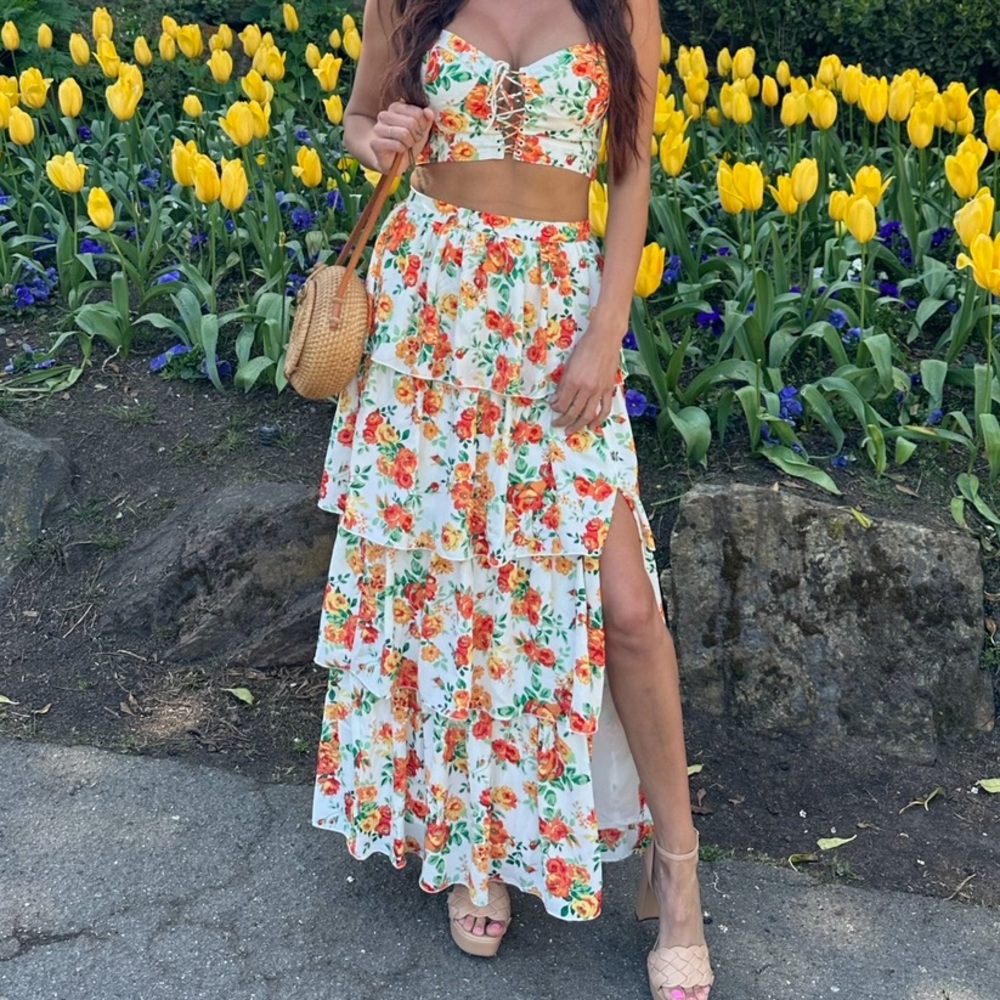Floral Two Piece Set (WAYF)